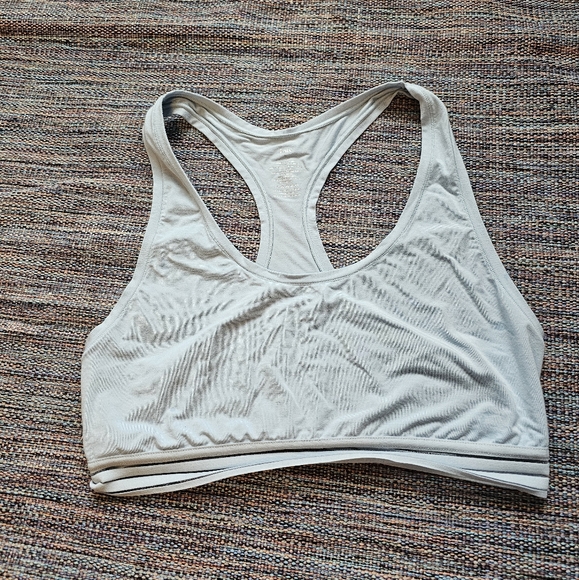 Knix Luxe Modal Pullover Lounge Bra - Light Blue - Picture 2 of 4